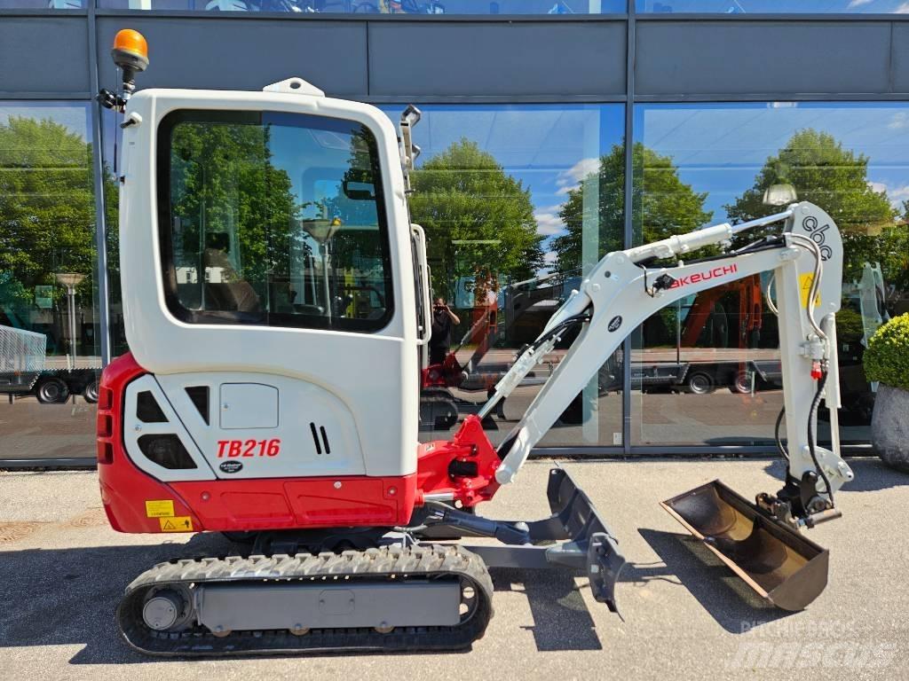 Takeuchi tb216 Mini rýpadlá < 7t