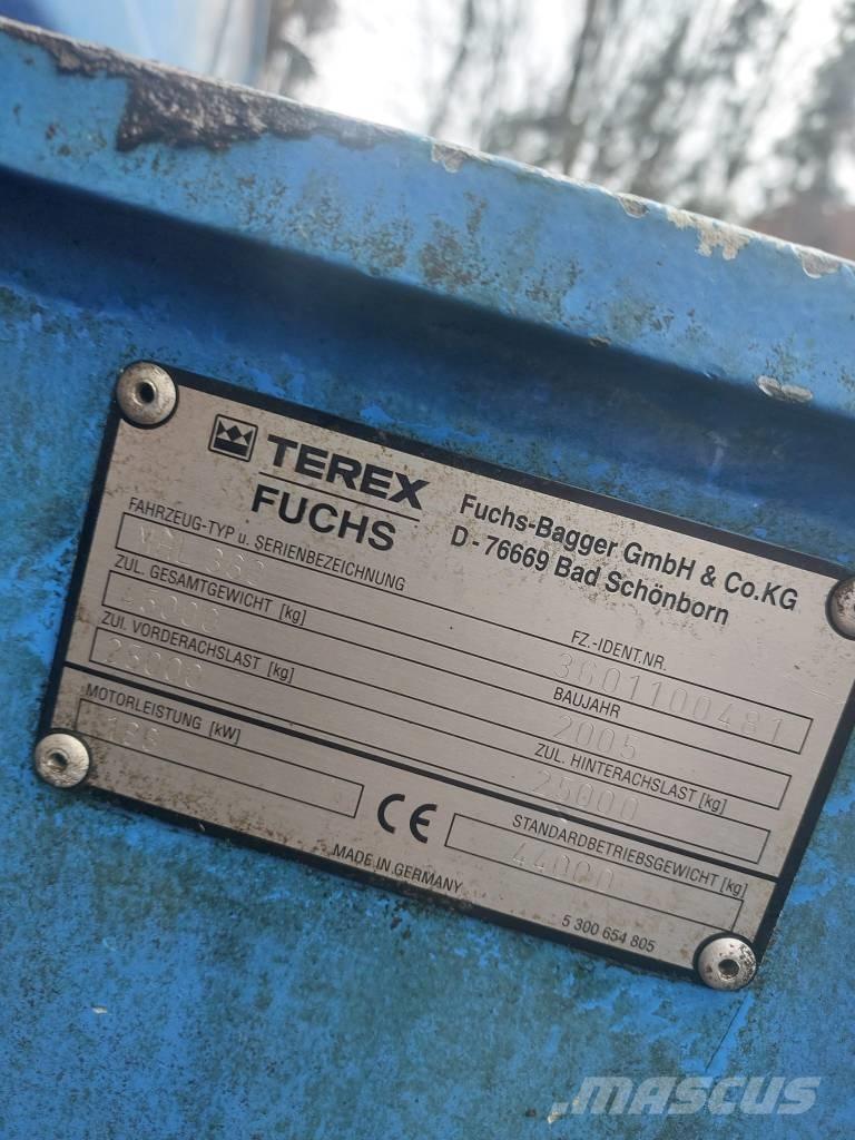 Terex Fuchs MHL 360 Demolačné rýpadlá