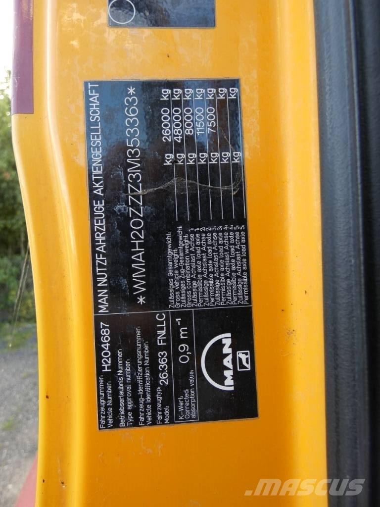 MAN TG 360A Nákladní vozidlá na prepravu automobilov