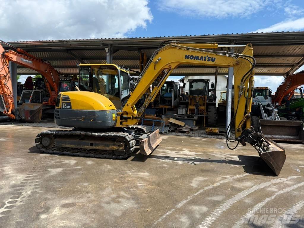 Komatsu PC 80 MR-3 Midi rýpadlá 7 t - 12 t