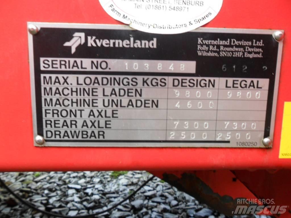 Kverneland KD612-2 Kŕmidlá, kŕmne žľaby