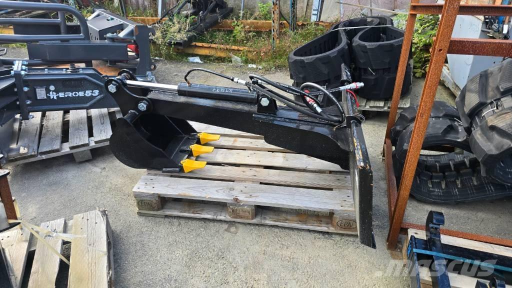  Grävarm Avant bobcat Šmykom riadené nakladače