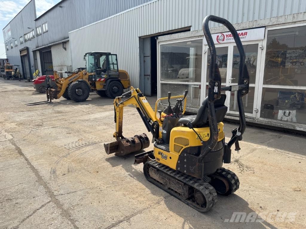 Yanmar SV08 (1D199) Mini rýpadlá < 7t