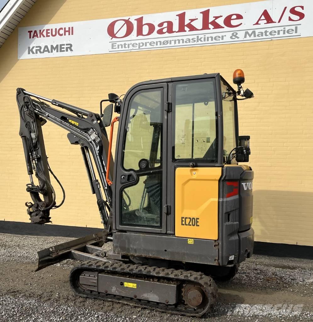 Volvo EC 20 E Mini rýpadlá < 7t