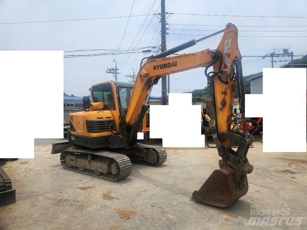 Hyundai Robex 55 Mini rýpadlá < 7t