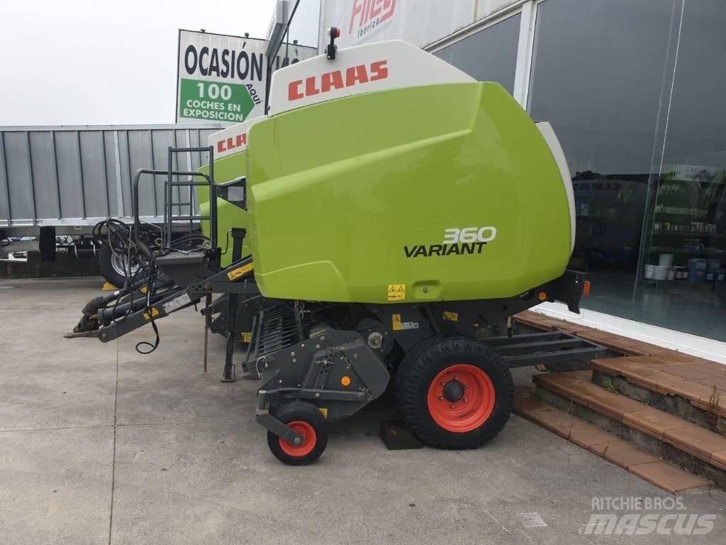 CLAAS Variant 360 Lisy na okrúhle balíky