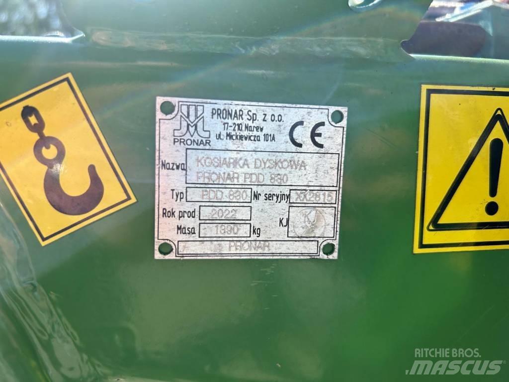 Pronar PDD830C Žací stroj-kondicionér