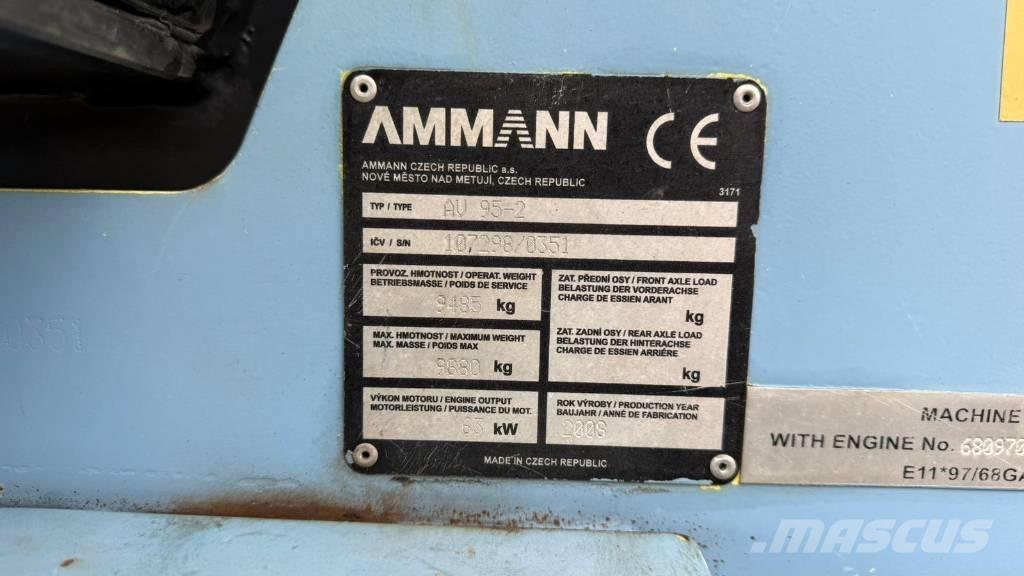 Ammann AV  95-2 Tandemové valce