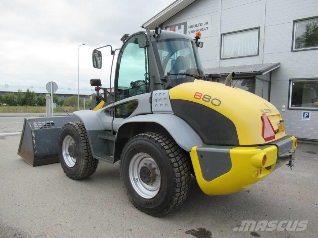 Kramer 880 2 x KAUHA Kolesové nakladače