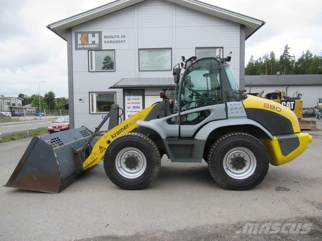 Kramer 880 2 x KAUHA Kolesové nakladače