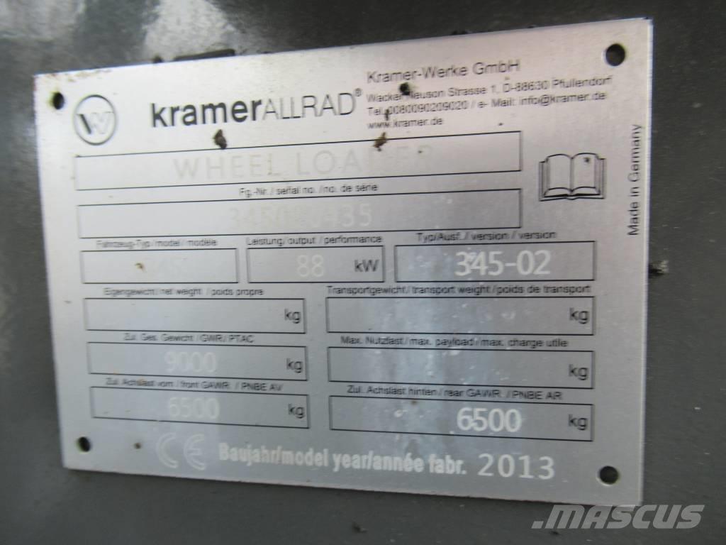 Kramer 880 2 x KAUHA Kolesové nakladače