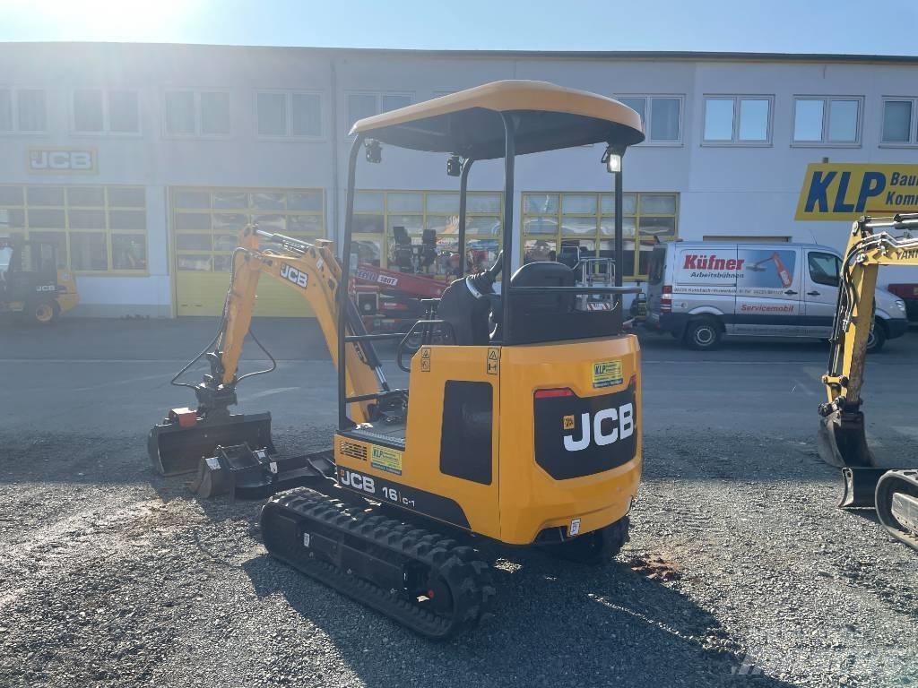 JCB 16 C-1 Mini rýpadlá < 7t