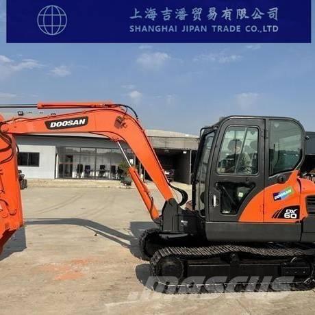 Doosan DX 60 Pásové rýpadlá