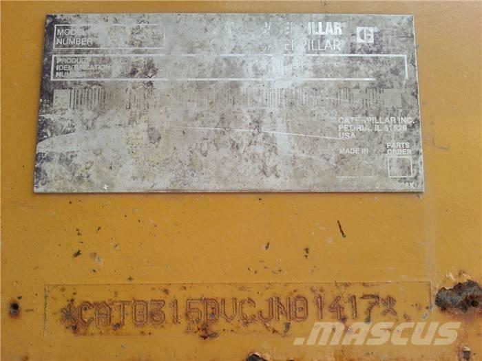 CAT 315 D Pásové rýpadlá