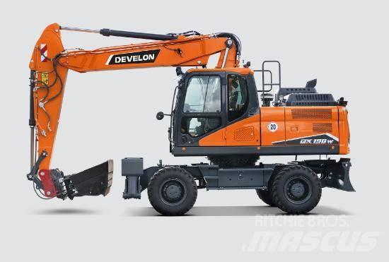 Doosan DX190W-7 Pásové rýpadlá