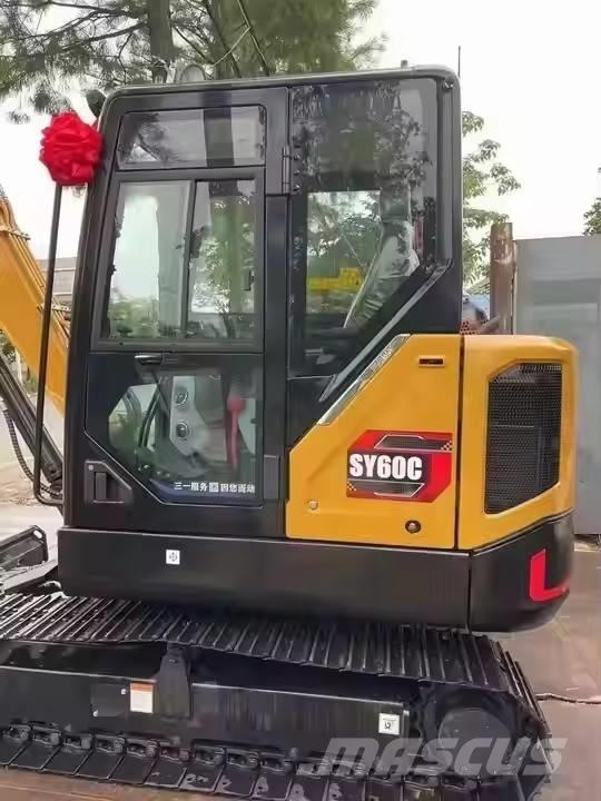 Sany SY 60 C Pásové rýpadlá