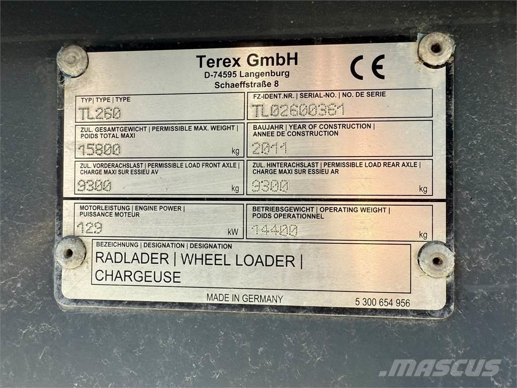 Terex TL260 Kolesové nakladače