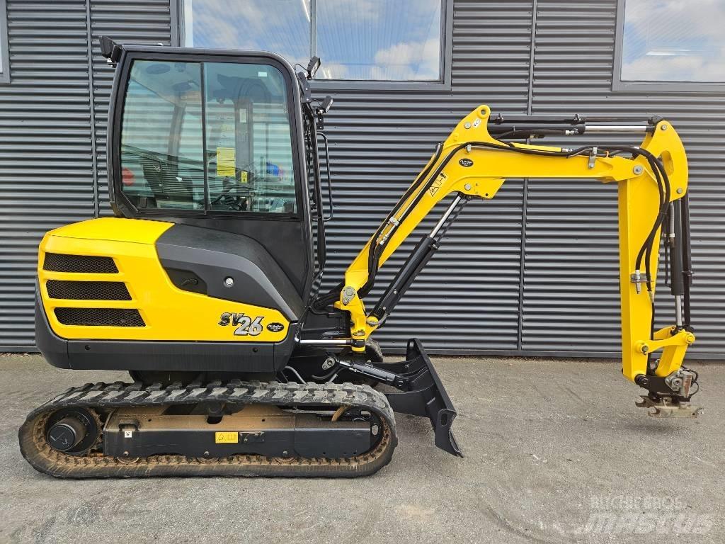 Yanmar sv26 Mini rýpadlá < 7t