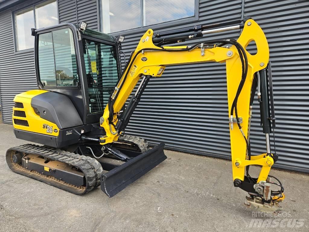 Yanmar sv26 Mini rýpadlá < 7t