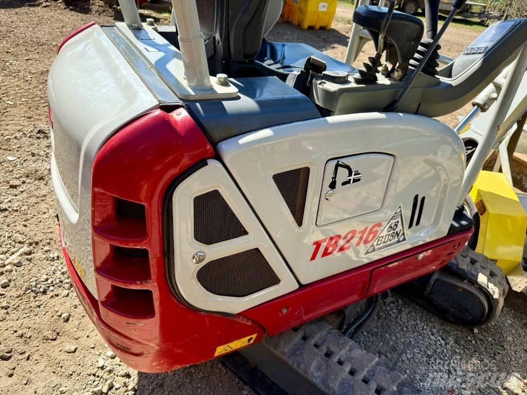 Takeuchi TB 216 Mini rýpadlá < 7t