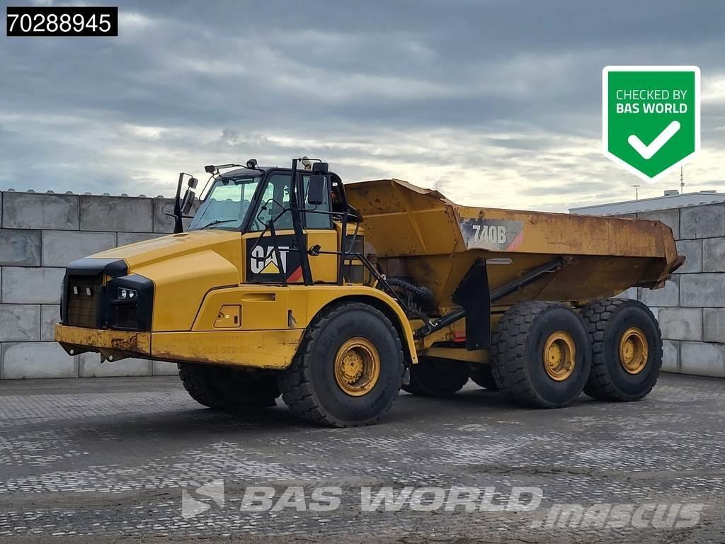 CAT 740 B Kĺbové nákladné autá