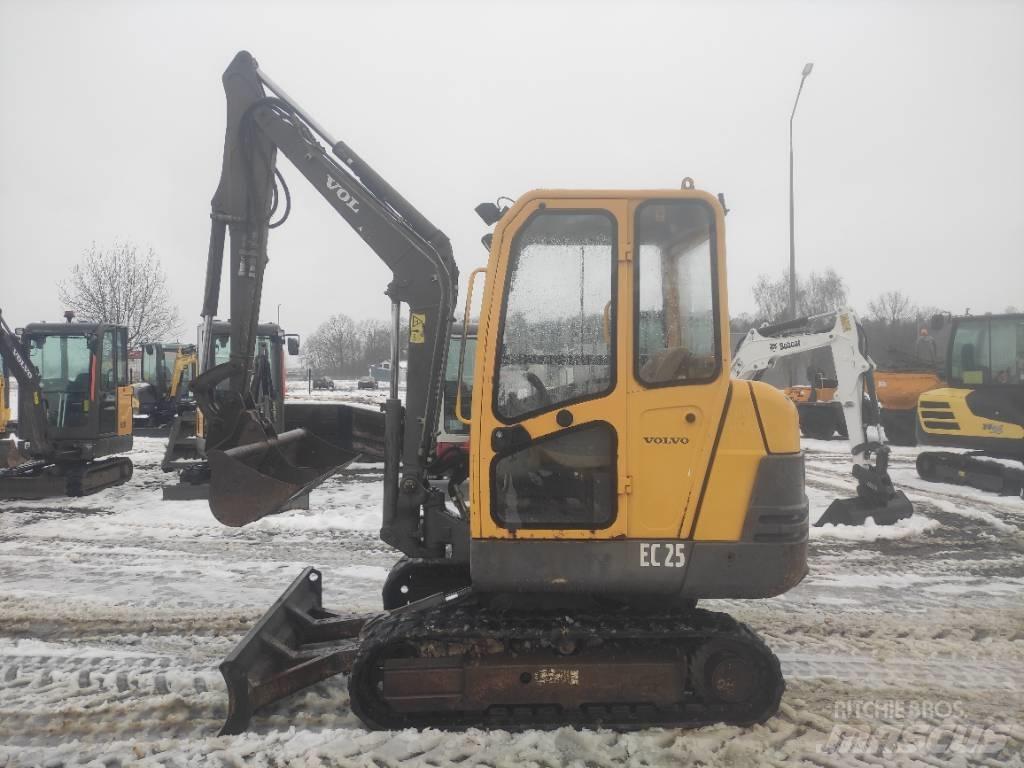 Volvo EC 25 Mini rýpadlá < 7t