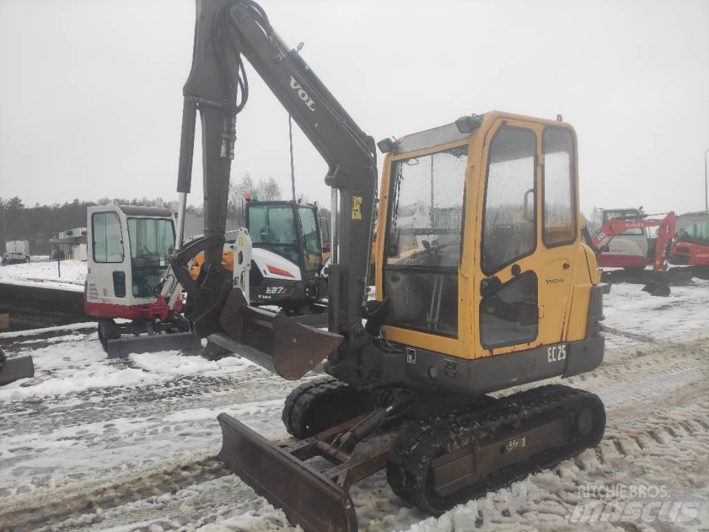 Volvo EC 25 Mini rýpadlá < 7t