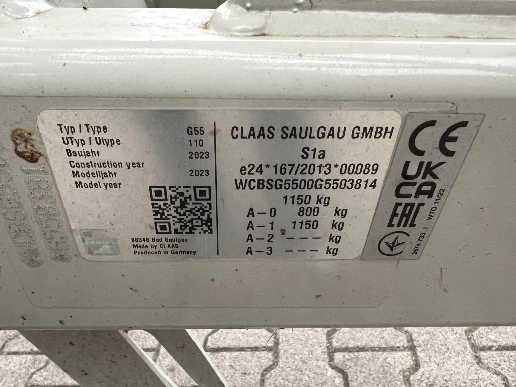 CLAAS Volto 1100 T Obracače a zhrabovače sena