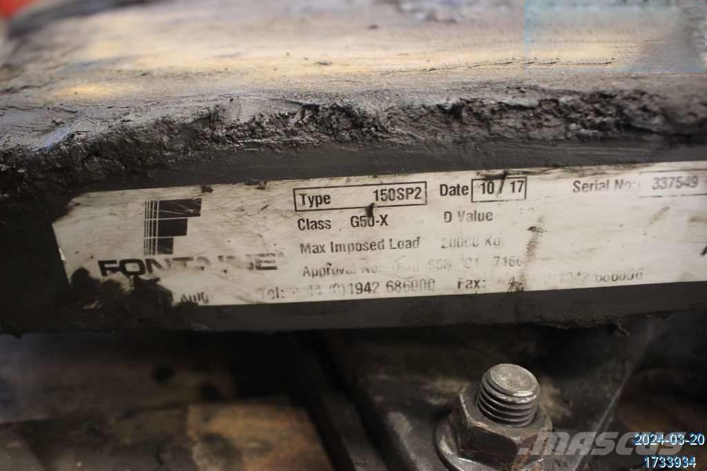 DAF XF 510 Podvozky a zavesenie kolies