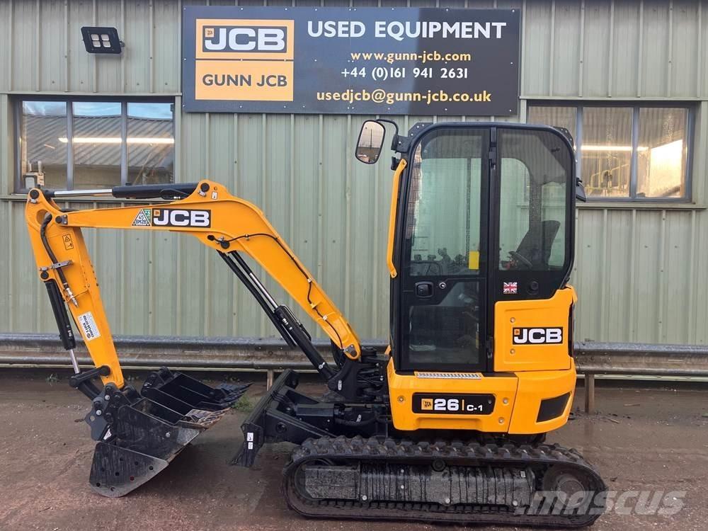 JCB 26C-1 Mini rýpadlá < 7t