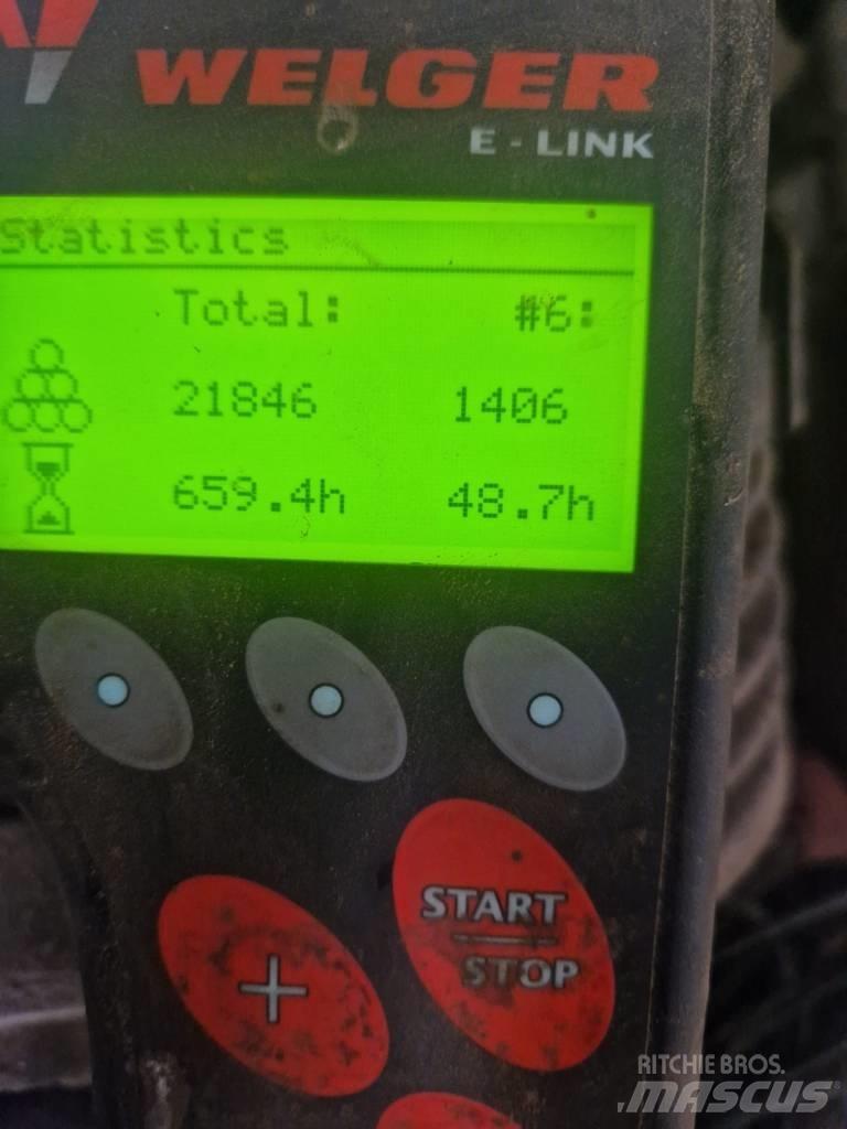 Welger D6060 Lisy na hranaté balíky