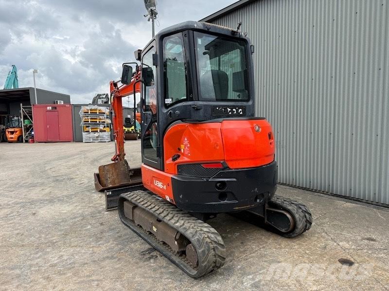 Kubota U 36-4 Mini rýpadlá < 7t