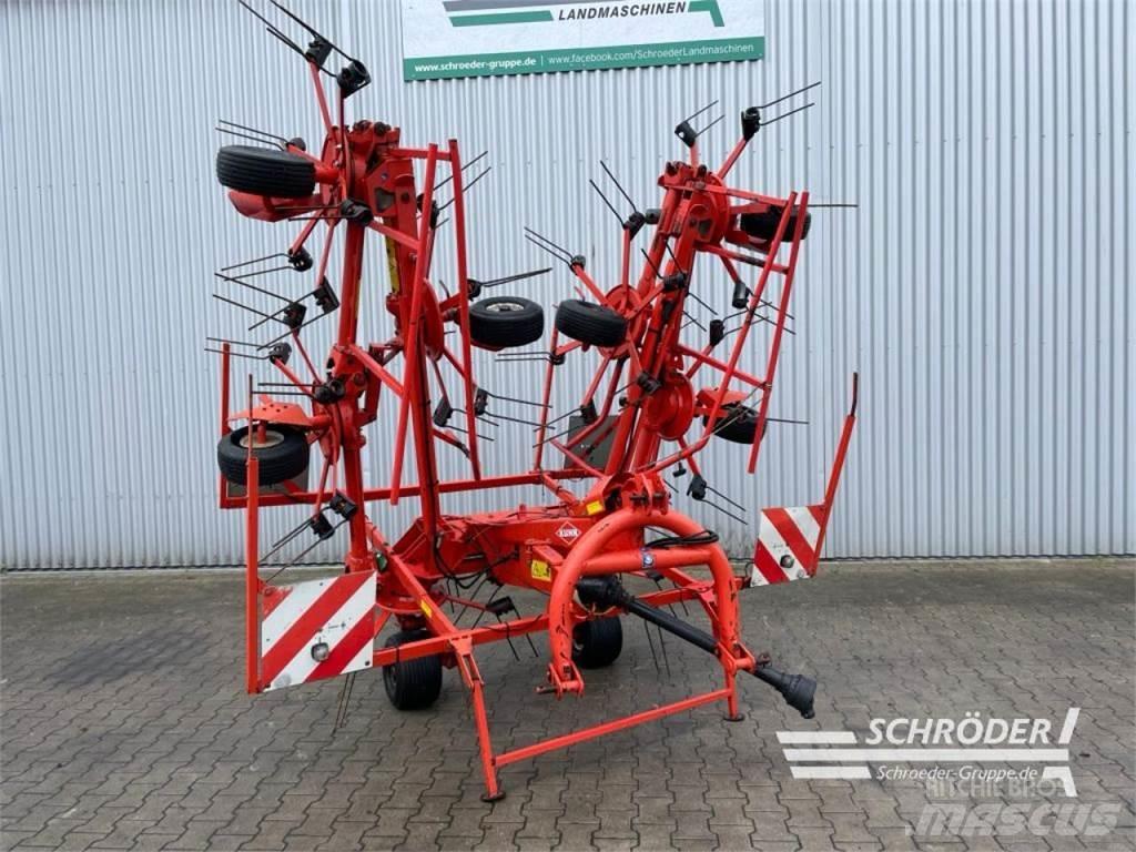 Kuhn GF 8501 MH Obracače a zhrabovače sena