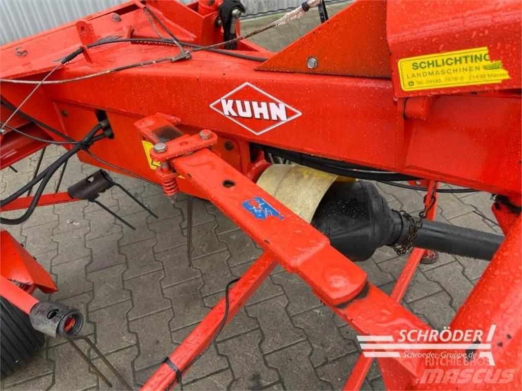 Kuhn GF 8501 MH Obracače a zhrabovače sena