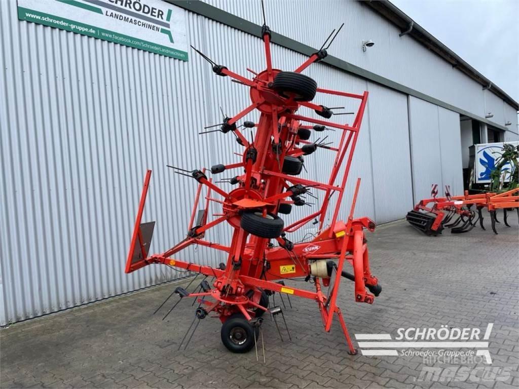 Kuhn GF 8501 MH Obracače a zhrabovače sena
