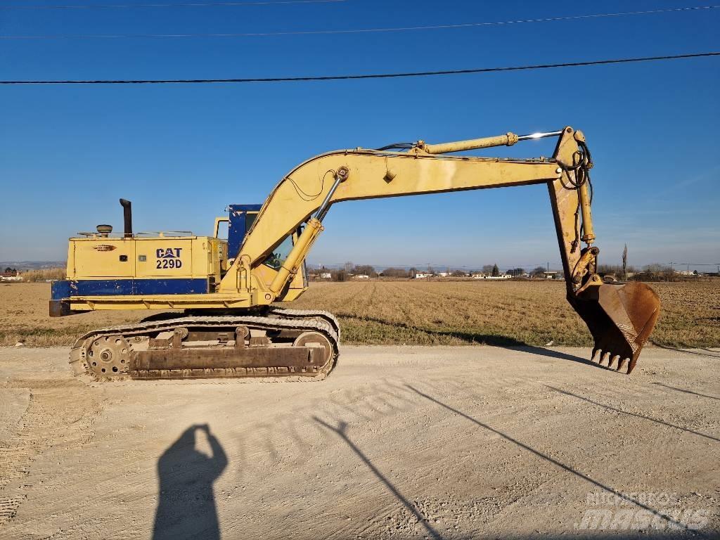 CAT 229 D Pásové rýpadlá