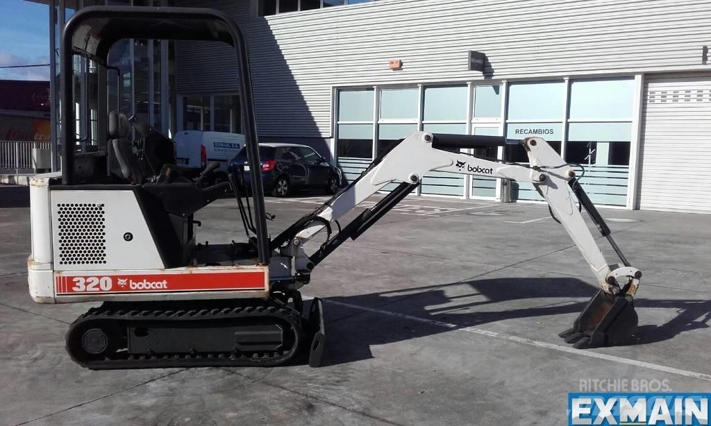 Bobcat X 320 Mini rýpadlá < 7t