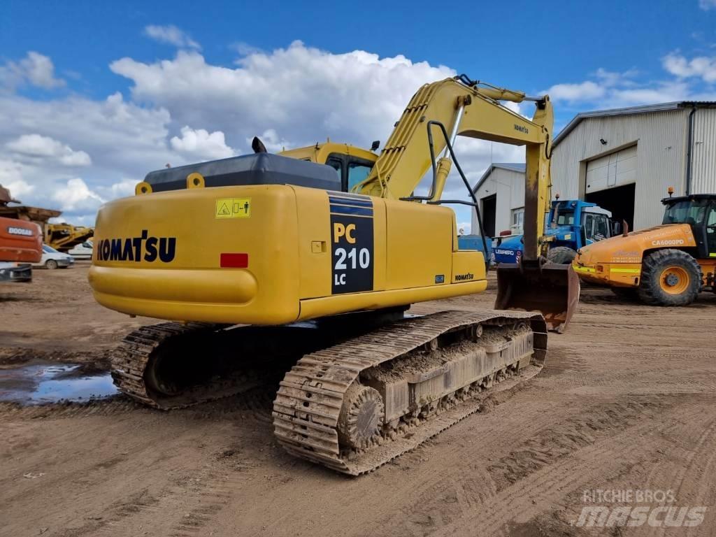 Komatsu PC 210-6 Pásové rýpadlá