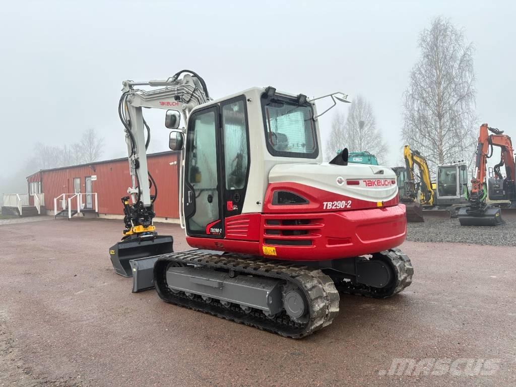 Takeuchi TB290 Midi rýpadlá 7 t - 12 t