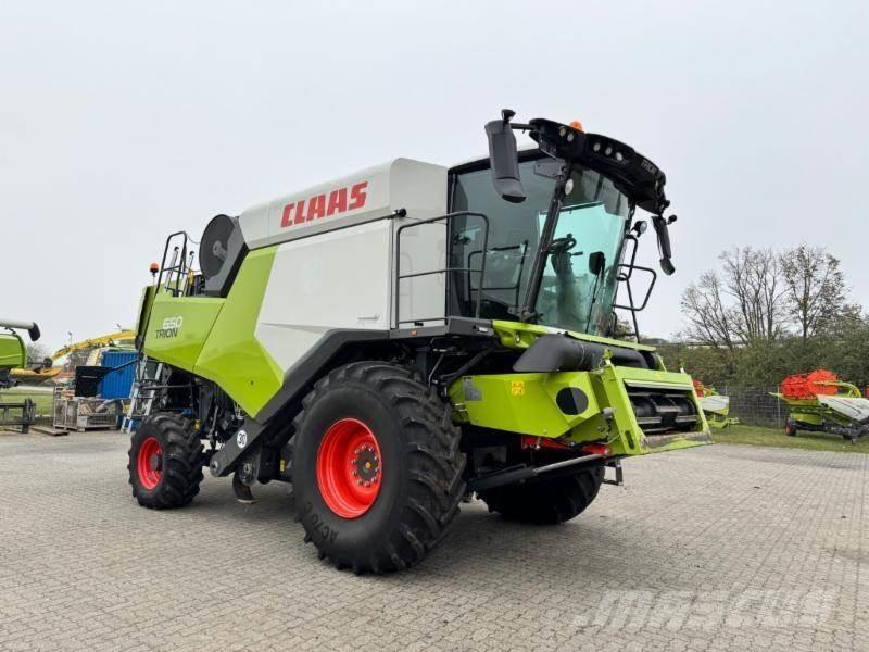 CLAAS TRION 650 Kombinované zberacie stroje