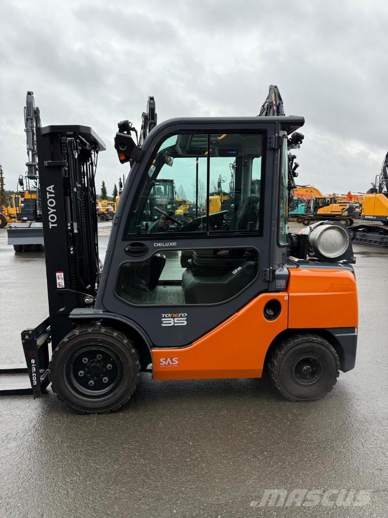 Toyota 02-8 FGJF 35 LPG vozíky