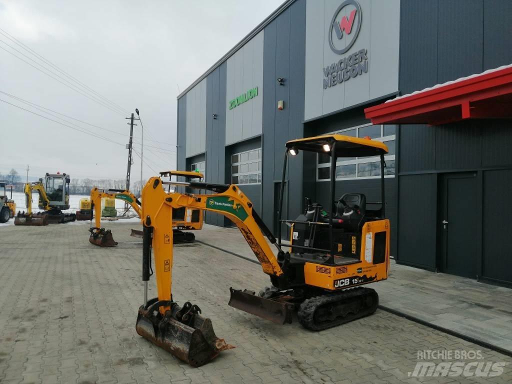 JCB 15 C-1 Mini rýpadlá < 7t