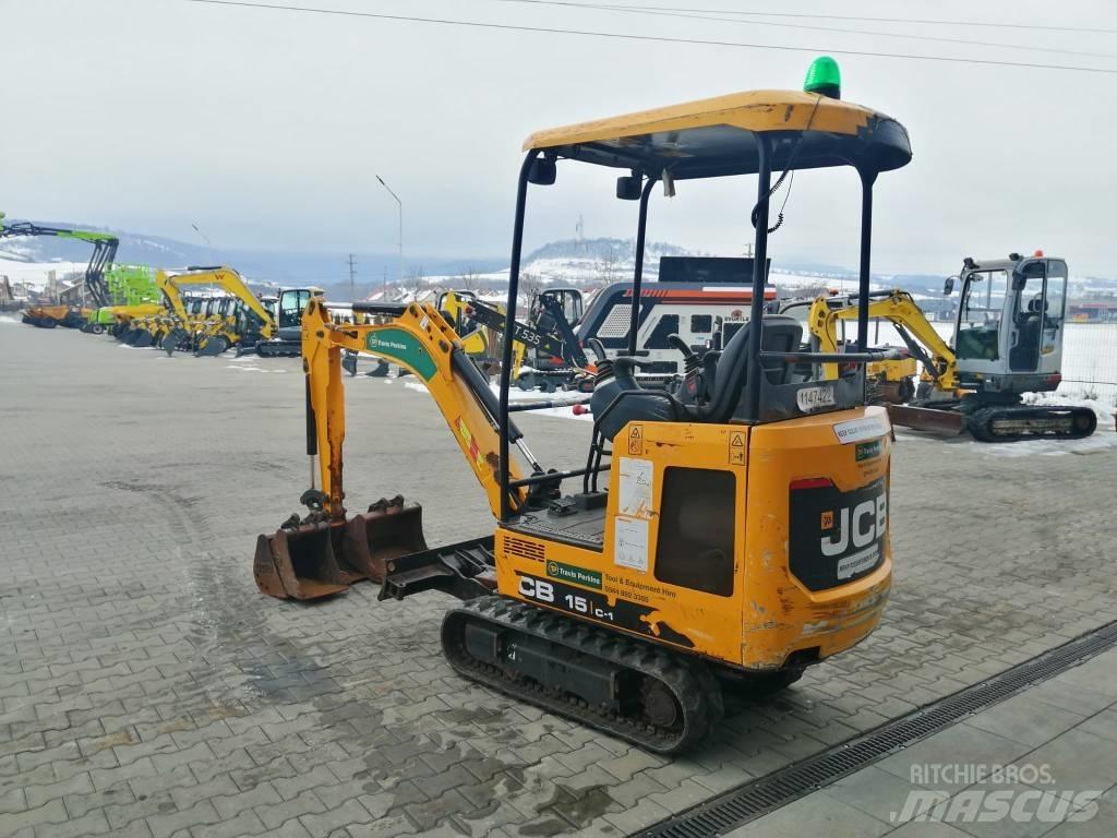 JCB 15 C-1 Mini rýpadlá < 7t