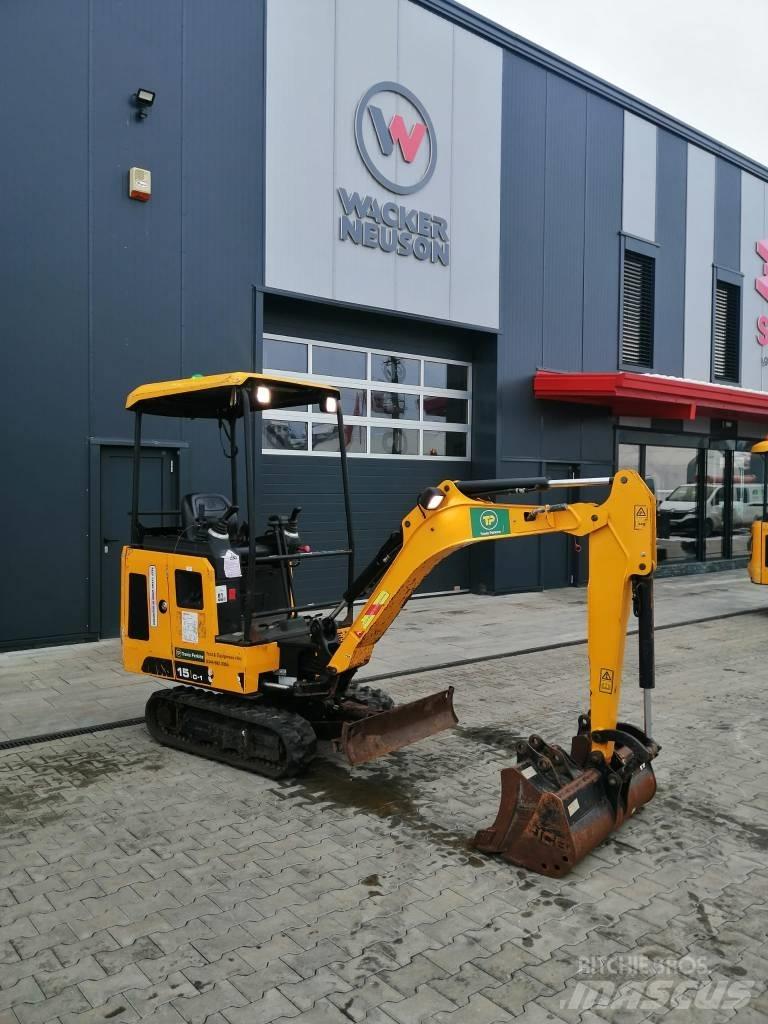 JCB 15 C-1 Mini rýpadlá < 7t