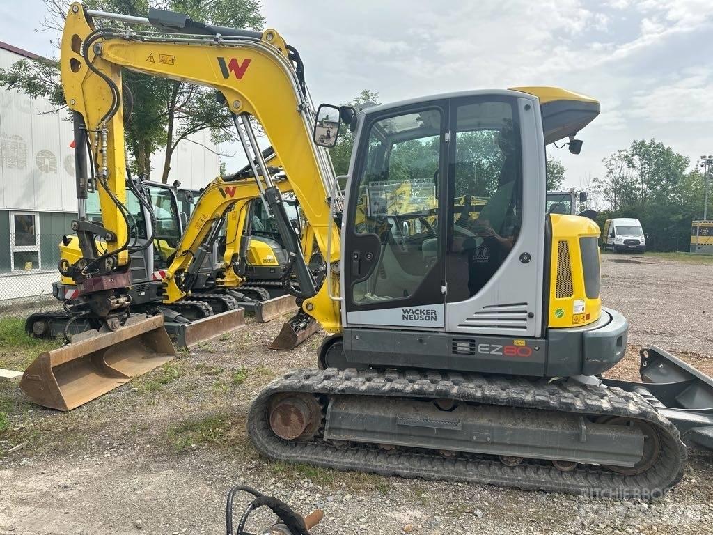 Wacker Neuson EZ80 Pásové rýpadlá
