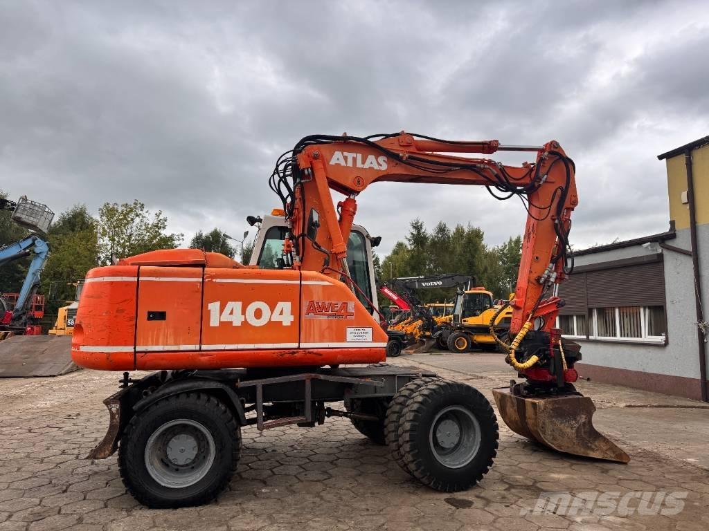 Atlas 1404 Kolesové rýpadlá