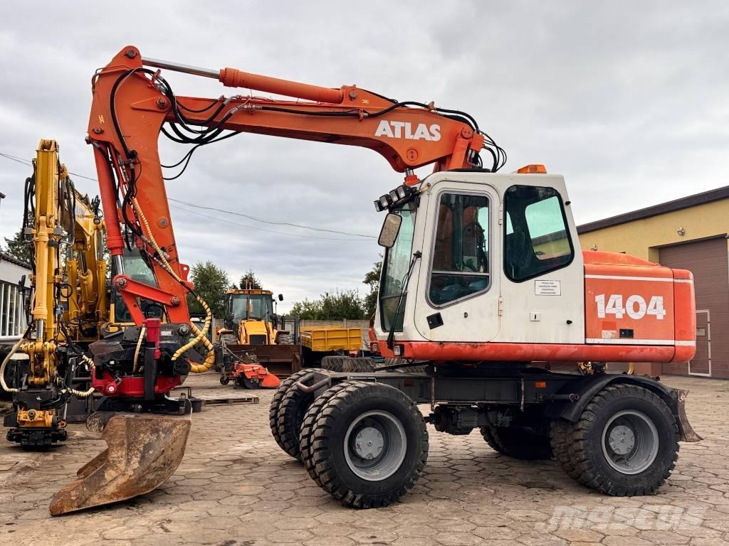 Atlas 1404 Kolesové rýpadlá