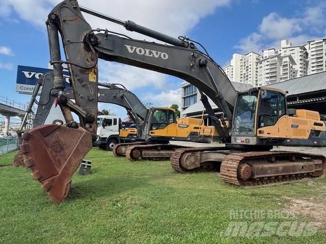 Volvo EC480DL Pásové rýpadlá