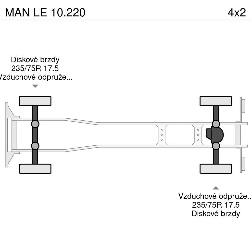 MAN LE 10.220 Skriňová nadstavba