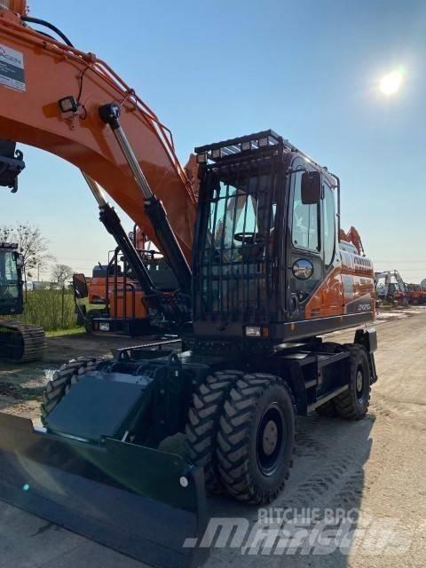 Doosan DX 210 W Kolesové rýpadlá